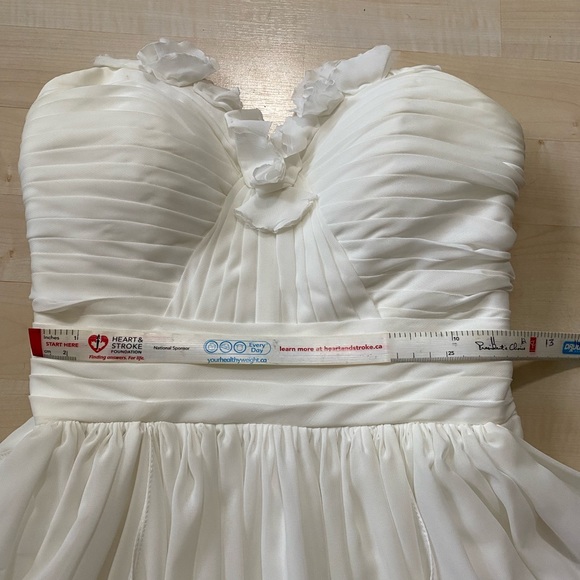 White dress. Size XXS (approximate) - Picture 4 of 5